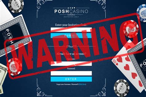posh casino scam.